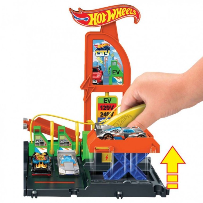 Mattel Hot Wheels City Πίστα Σταθμός Καυσίμων