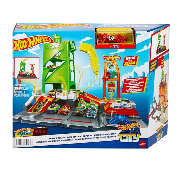 Mattel Hot Wheels City Πίστα Σταθμός Καυσίμων