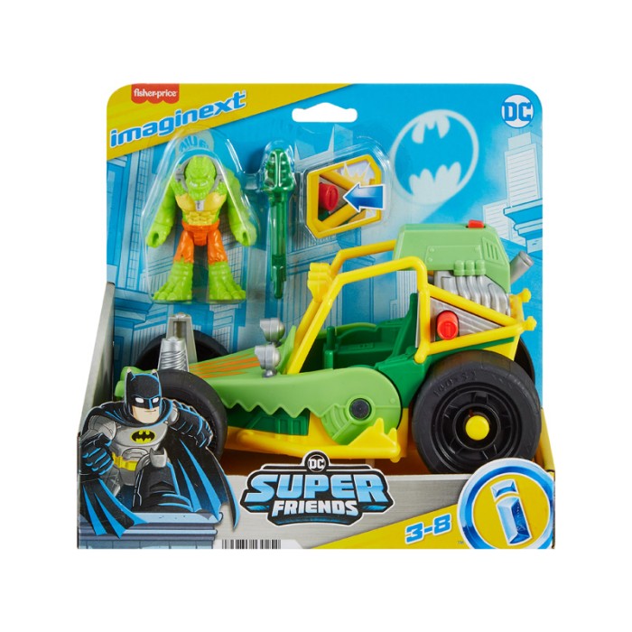 Imaginext DC Super Friends Batman Vehicles Killer Croc Buggy 