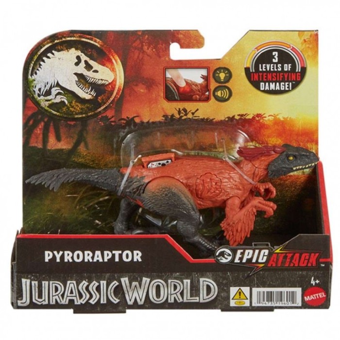 Jurassic World Epic Attack Pyroraptor