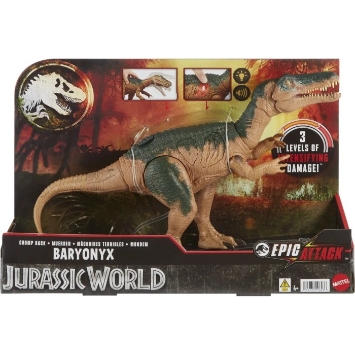 Jurassic World Βαρυόνυχας Με Φώτα Και Ήχους