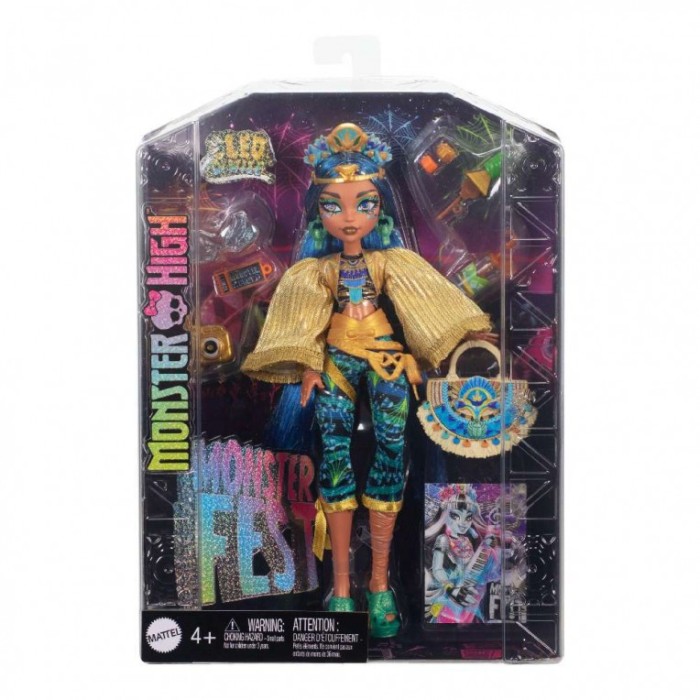 Monster High Monster Fest Κούκλα Cleo De Nile με Ενδυμασία Festival