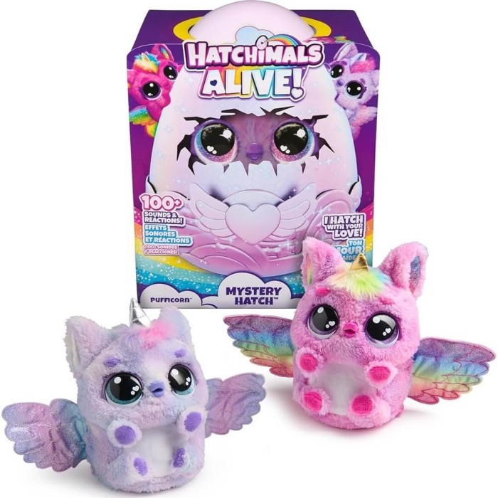 Spin Master Παιχνίδι Μινιατούρα Alive Mystery Hatch - Pufficorn Hatchimals