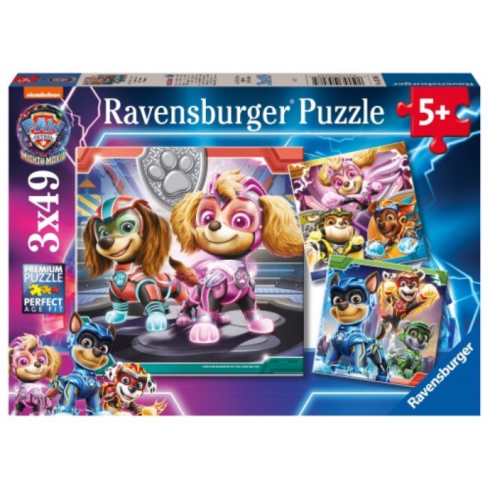 Παζλ 3x49 τεμ. Paw Patrol Mighty
