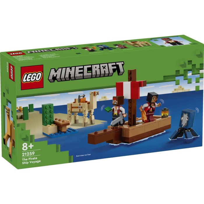 LEGO Minecraft The Pirate Ship Voyage