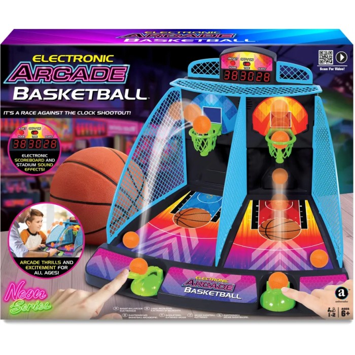 MAM Basketball Electronic Arcade Neon Series MAM Basketball Electronic Arcade Neon Series