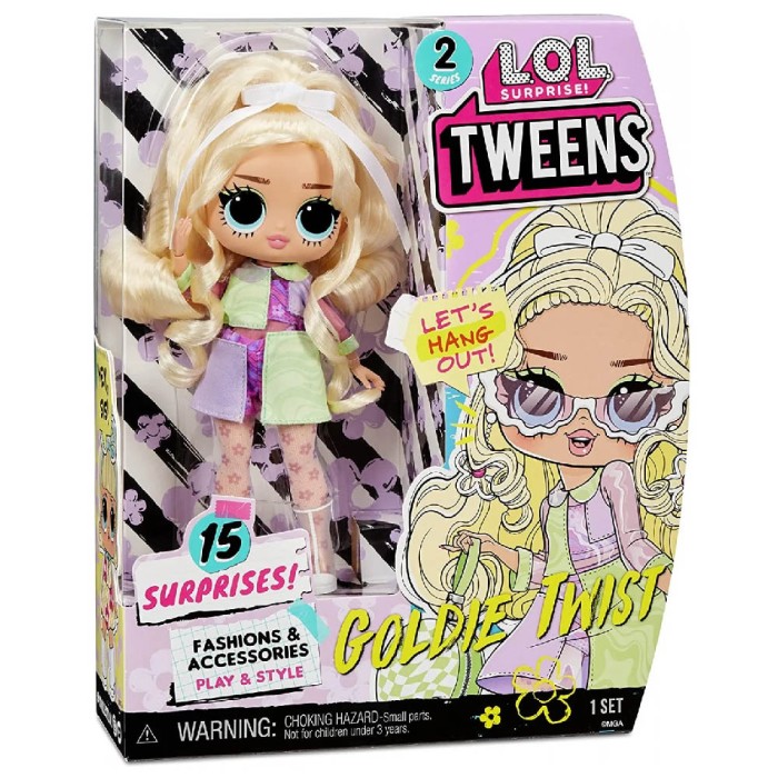 L.O.L. Surprise Tweens Κούκλα Goldie Twist