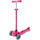 Globber Scooter Go.Up Sporty Lights Funchsia
