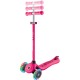 Globber Scooter Go.Up Sporty Lights Funchsia