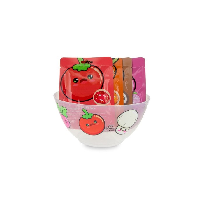 Veggie Friends Salad Bowl Face Mask Collection 4 Pack