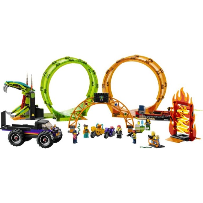 Lego Double Loop Stunt Arena