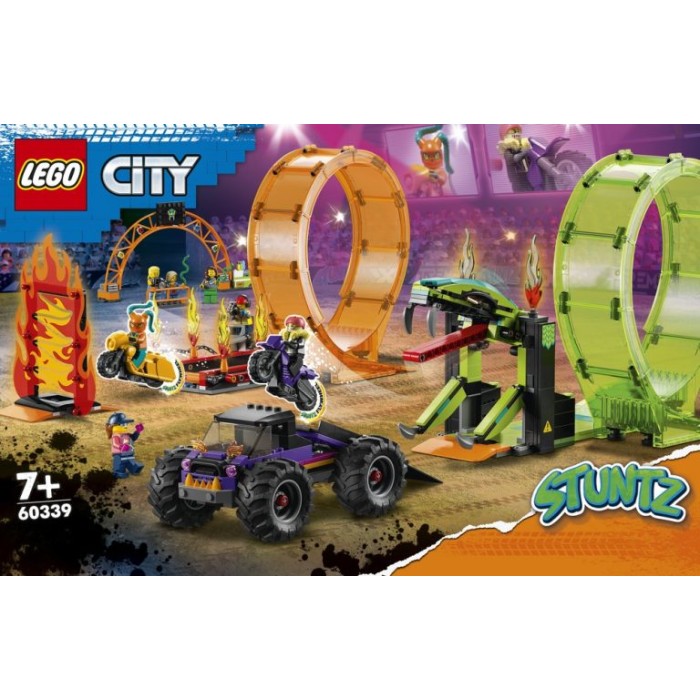 Lego Double Loop Stunt Arena