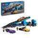  Lego Car Transporter Truck With Sports Cars