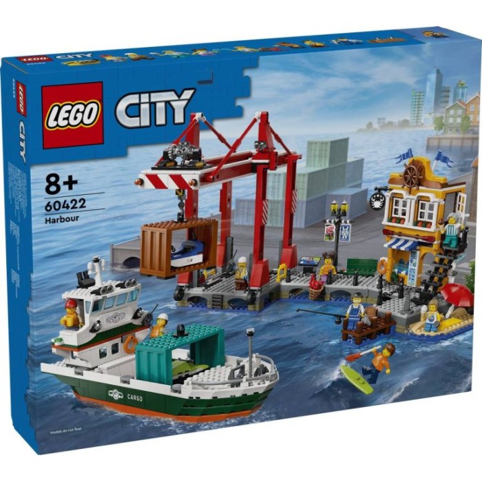 Lego Seaside Harbor With Cargo Ship