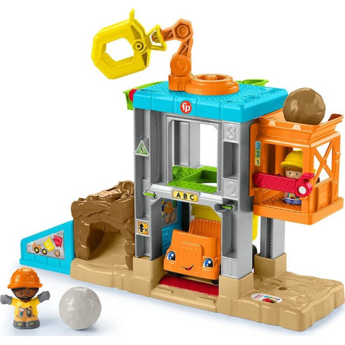 Fisher Price Construction Site με Ήχους για 12+ Μηνών