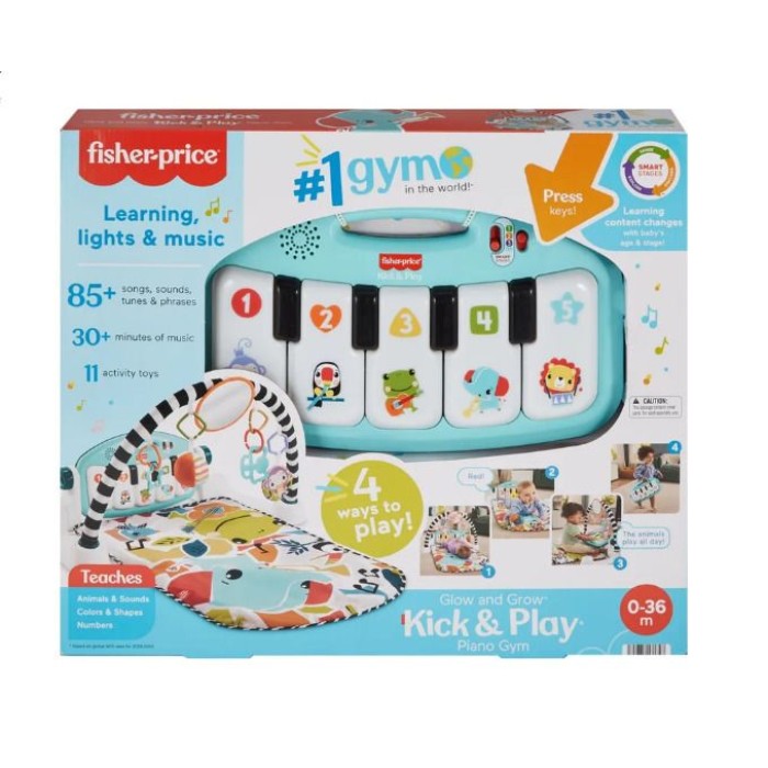 Fisher Price Εκπαιδευτικό Γυμναστήριο Μουσικό Πιανάκι