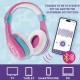 Barbie Μοδάτα Ασύρματα Ακουστικά Bluetooth 