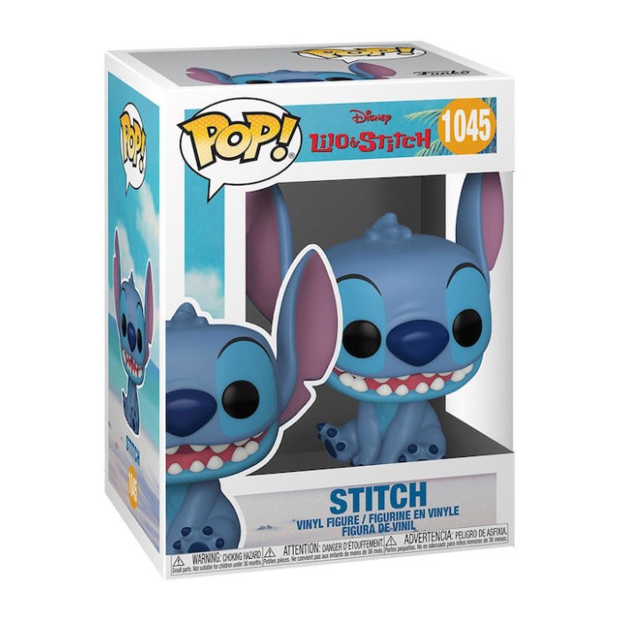 Funko Pop! Disney: Lilo & Stitch - Lilo & Stitch - Stitch (Smiling Seated)
