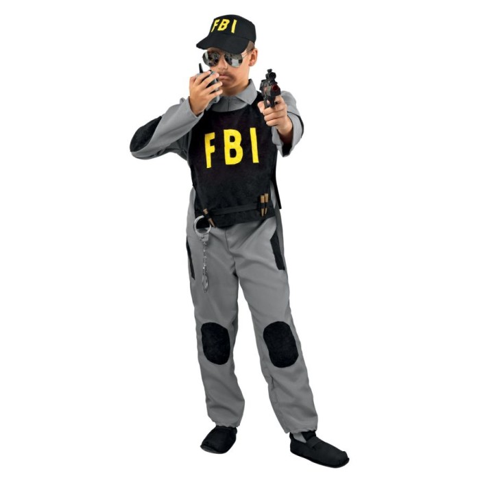 Στολή Πράκτορας Fbi 12 ετών
