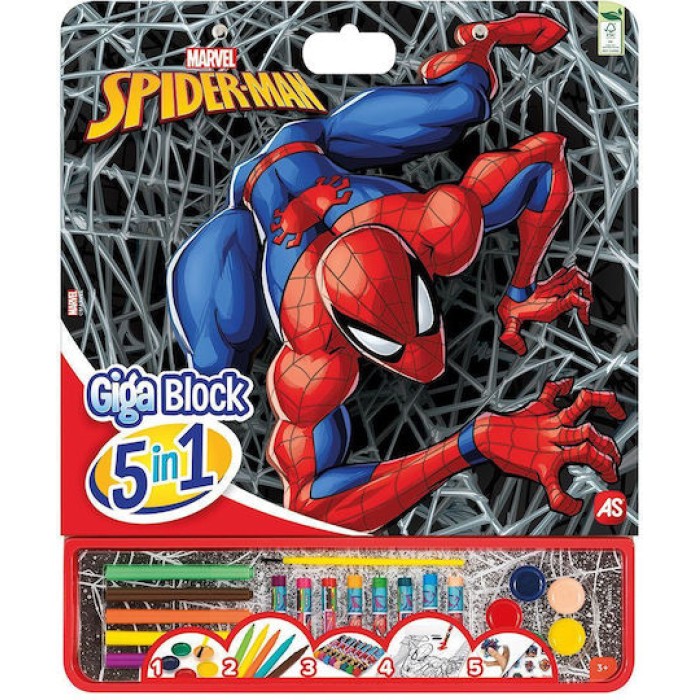 AS Σετ Ζωγραφικής Spiderman
