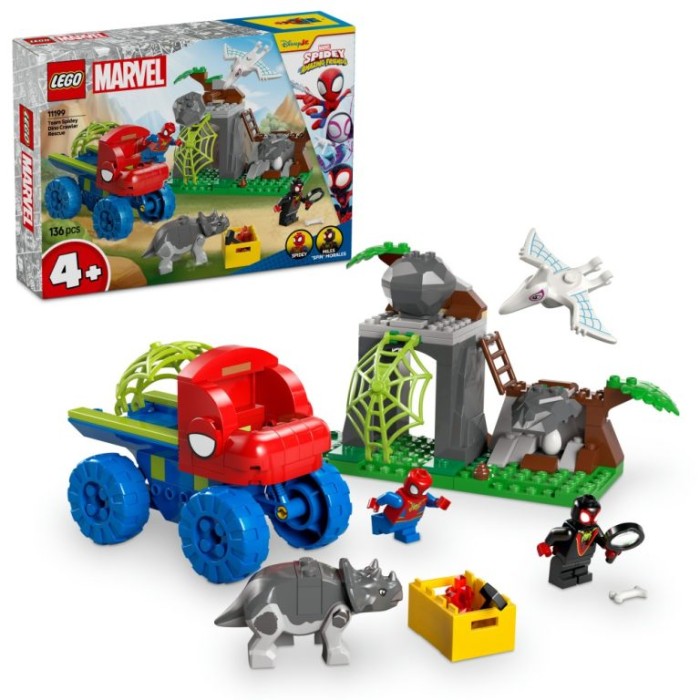 Lego Team Spidey Dino Crawler Rescue