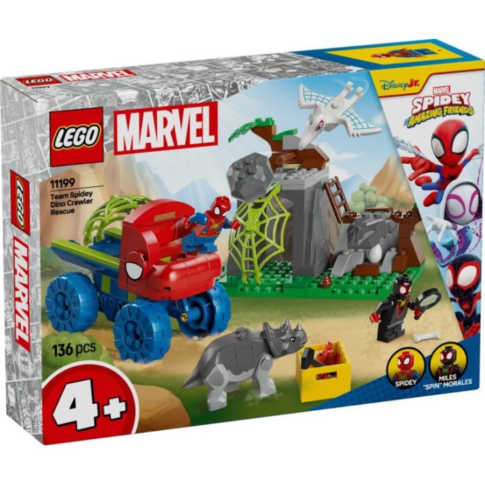 Lego Team Spidey Dino Crawler Rescue