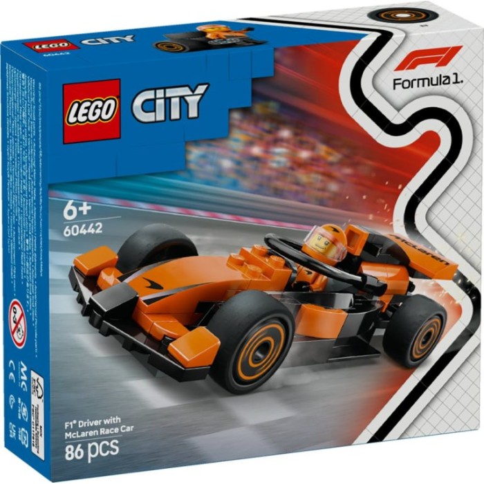 Lego F1® Driver With Mclaren Race Car