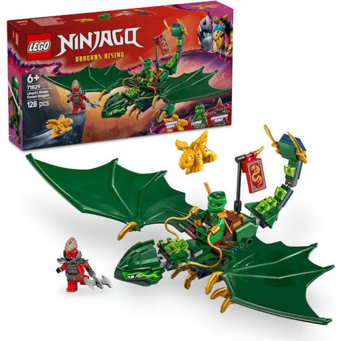Lego Ninjago Lloyd's Green Forest Dragon για 6+ Ετών