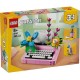 Lego Creator 3-in-1 Typewriter with Flowers για 8+ Ετών 