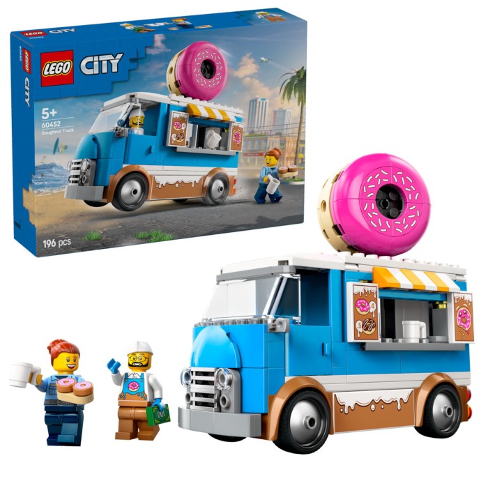 Lego City Doughnut Truck για 5+ Ετών