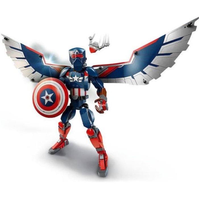 Lego Super Heroes New Captain America για 8+ Ετών