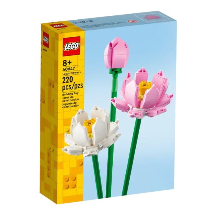 Lego Icons Lotus Flowers (Λουλούδια Λωτού)