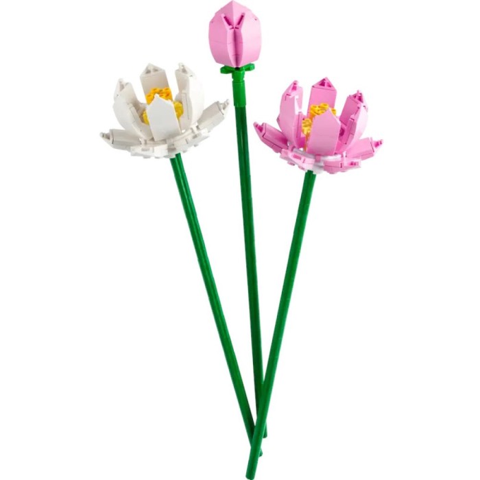 Lego Icons Lotus Flowers (Λουλούδια Λωτού)