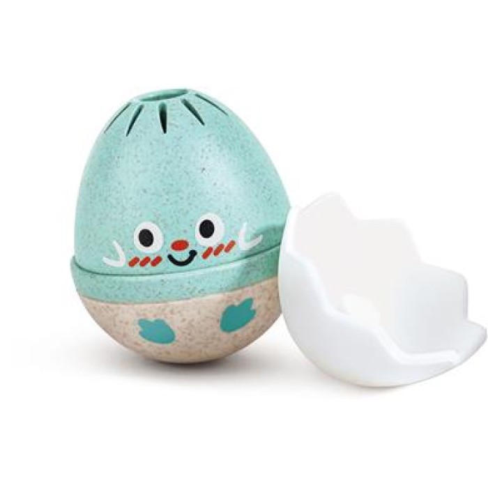 Hape Early Explorer Ξύλινη Κουδουνίστρα happy Hatchlings Wobble Rattles 