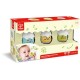 Hape Early Explorer Ξύλινη Κουδουνίστρα happy Hatchlings Wobble Rattles 