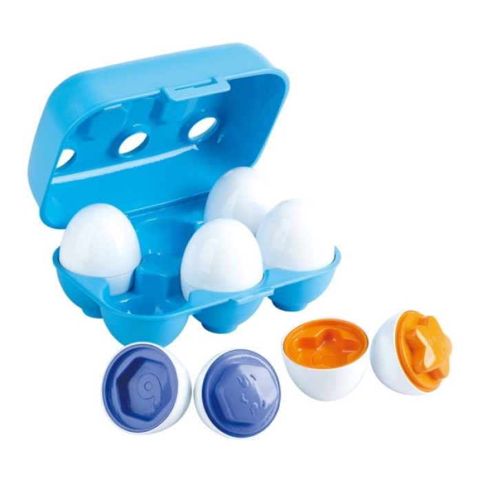 Playgo Σετ Rainbow Shape Sorter Eggs