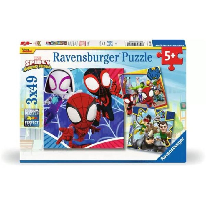 Παιδικό Puzzle Spidey & Friends 3x49pcs για 5+ Ετών