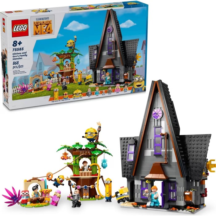 LEGO Minions Gru's Family Mansion