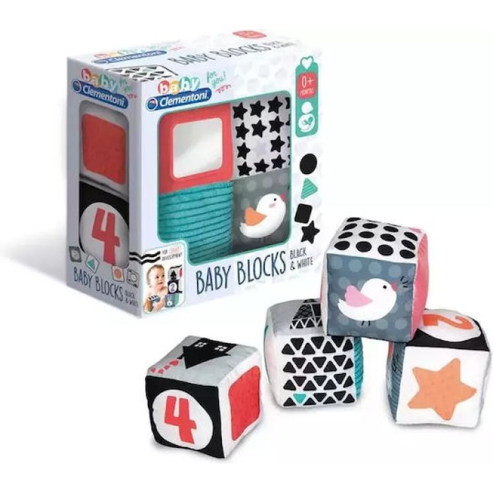 Baby Clementoni Κύβοι Activity για 1+ Ετών 4τμχ Baby Clementoni Κύβοι Activity για 1+ Ετών 4τμχ