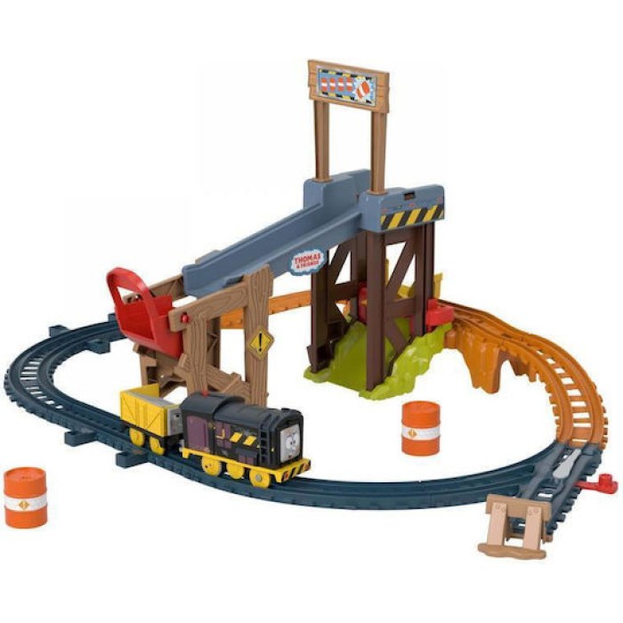 Fisher Price Thomas & Friends Πίστα Παράδοσης Φορτίων Με Τον Diesel Σετ με Τρενάκι για 3+ Ετών