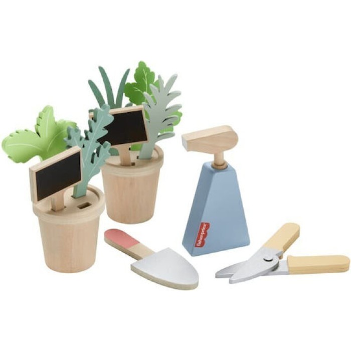 Fisher Price Παιχνίδι Κήπου Herb Set από Ξύλο για 3+ Ετών