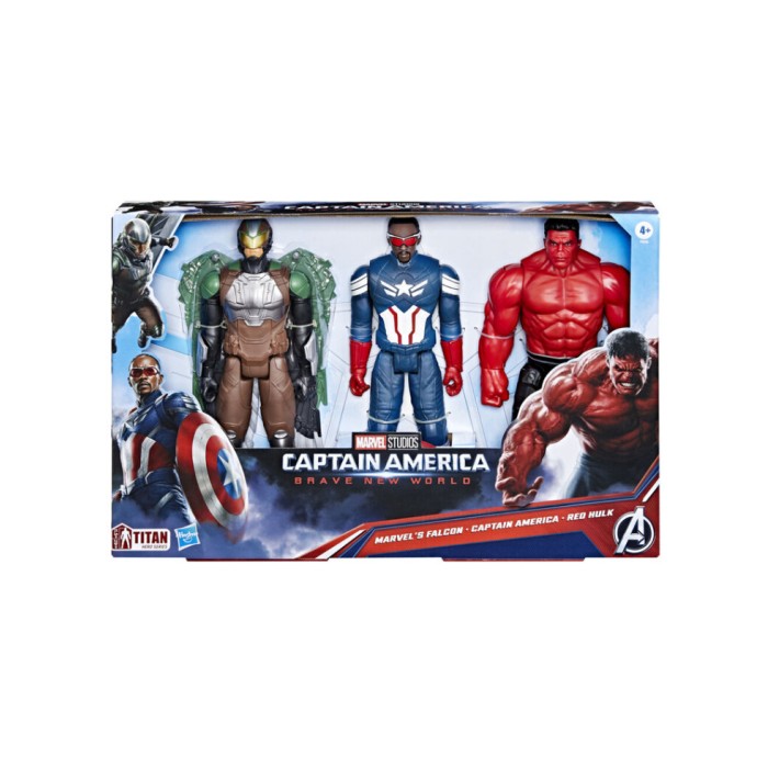 Φιγούρα Δράσης Brave New World - Titan Heroes Captain America 30εκ.