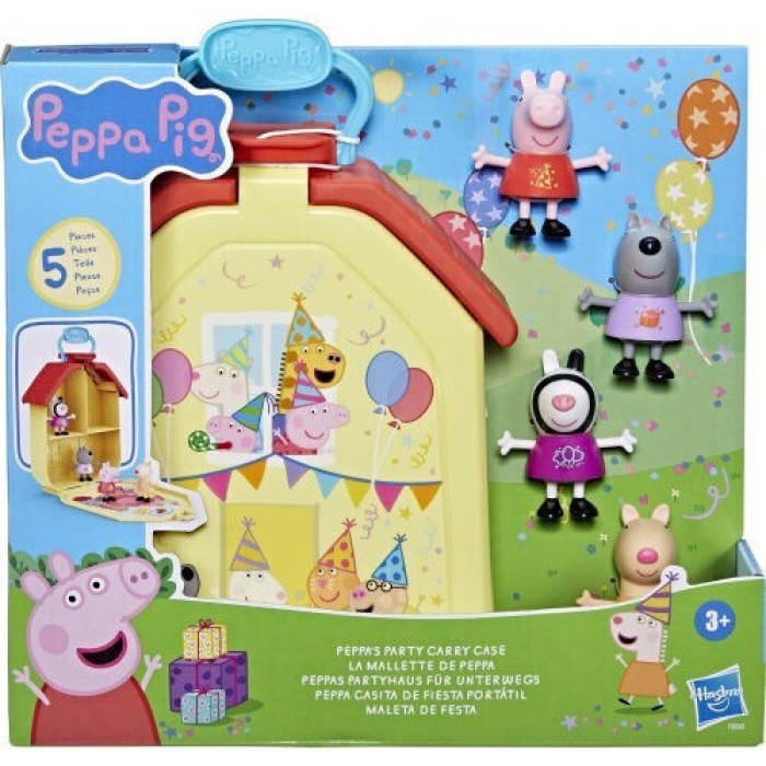Hasbro Παιχνίδι Μινιατούρα Party Carry Case Peppa Pig