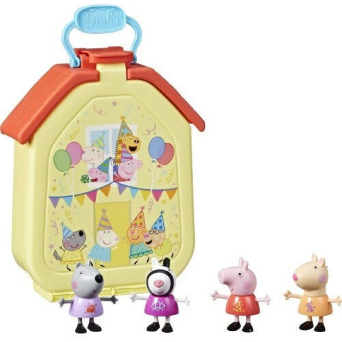 Hasbro Παιχνίδι Μινιατούρα Party Carry Case Peppa Pig