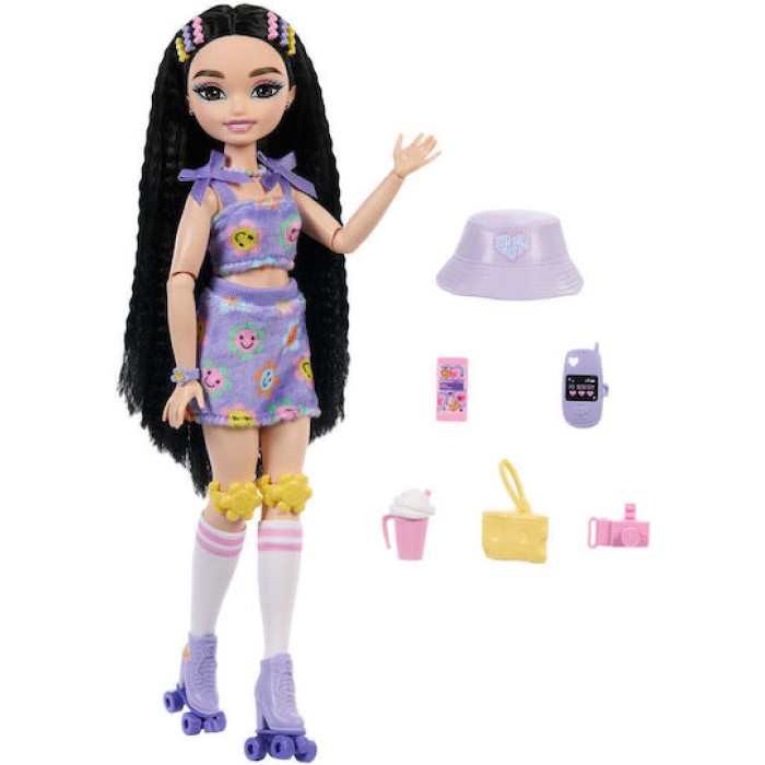 Barbie Dream Besties Κούκλα Roller Skate Renee για 4+ Ετών