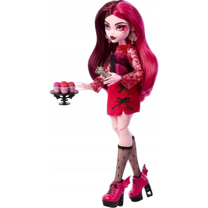 Mattel Midnight Garden - Draculaura Σετ Κούκλας Monster High για 3+ Ετών