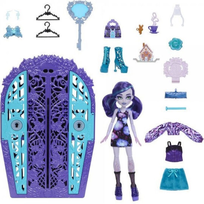Mattel Skulltimate Secrets Garden Mysteries Twyla Κούκλα Monster High για 4+ Ετών