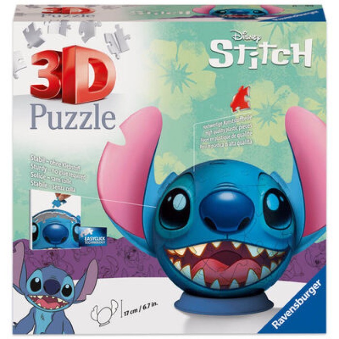 Ravensburger Παζλ 3D Puzzle 72 τεμ. Stitch