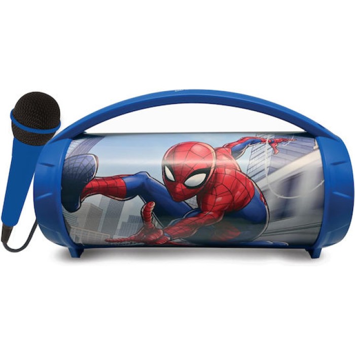 Lexibook Σύστημα Karaoke με Ενσύρματo Μικρόφωνo Spider-Man 
