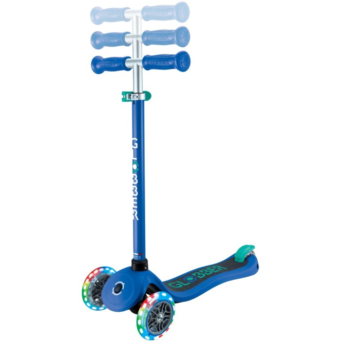 Globber Scooter Primo Lights V2 Navy Blue